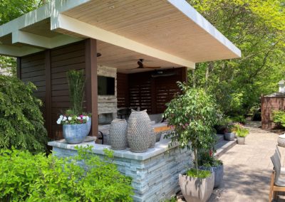 Backyard Entertaining Room